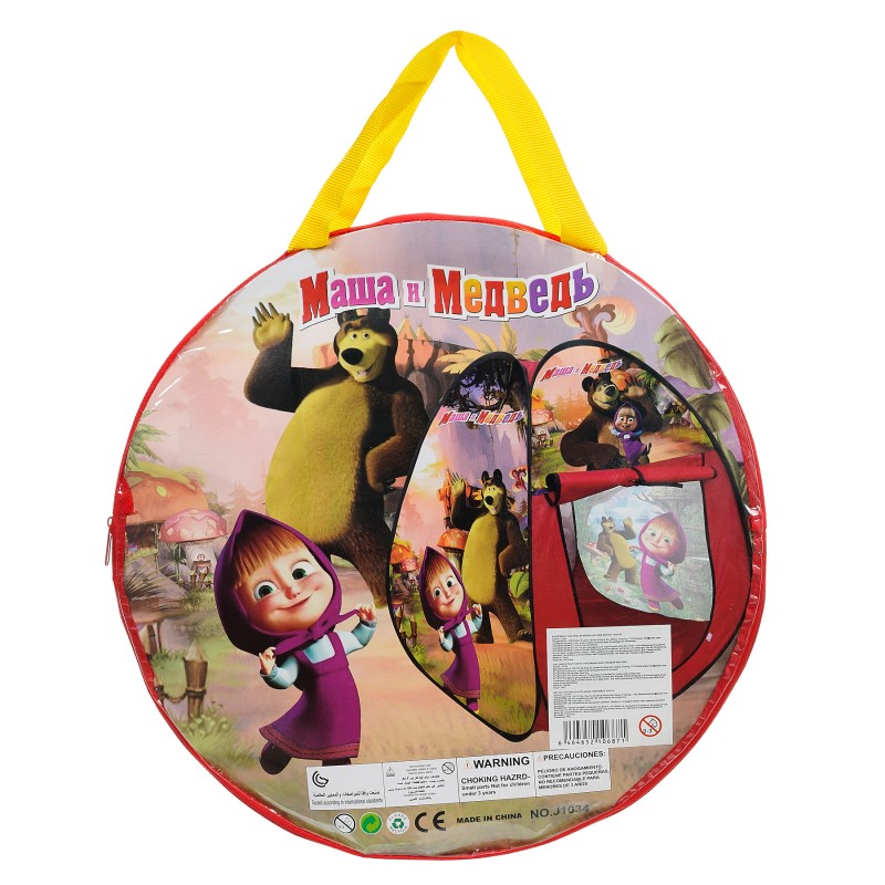 Детска палатка за игра Маша и Мечока-тип шатра Masha and the bear