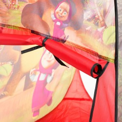 Детска палатка за игра Маша и Мечока-тип шатра