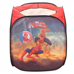 Cort pentru copii cu acoperiș de joacă - Spiderman cu geantă ITTL 38423 3