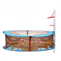 Children's play tent - Pirate ship with basketball hoop ITTL 38503 4