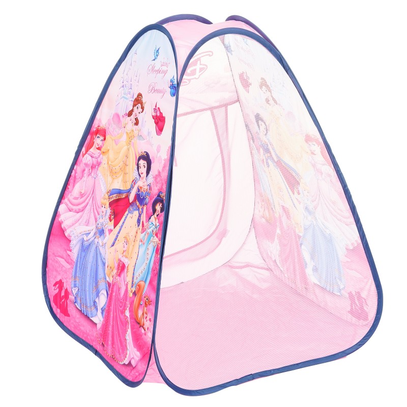 Детски шатор за игри со принцези + чанта ITTL