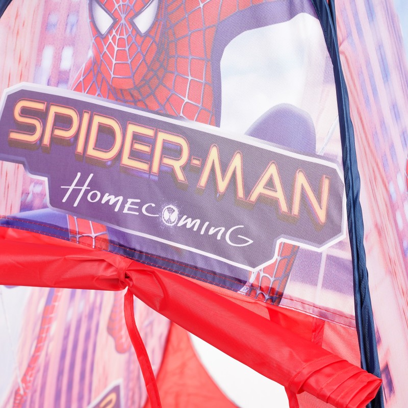 Cort de joaca pentru copii Spiderman cu geanta ITTL