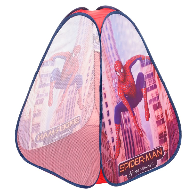 Cort de joaca pentru copii Spiderman cu geanta ITTL
