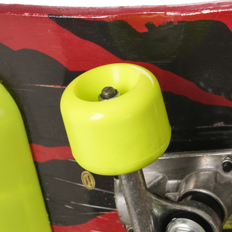 Skateboard C-480, κόκκινο με πράσινες πινελιές Amaya