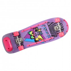 Skateboard C-480, red with green accents Amaya 38696 2