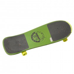 Skateboard C-480, red with green accents Amaya 38697 
