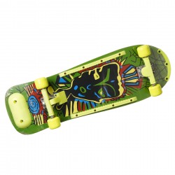 Skateboard C-480, κόκκινο με πράσινες πινελιές Amaya 38699 2