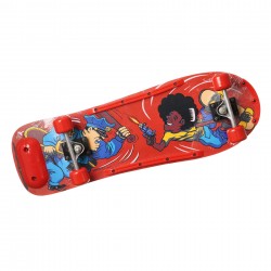 Skateboard C-480, roșu cu accente verzi Amaya 38702 22