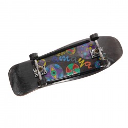 Skateboard vintage cu imprimeu graffiti Amaya 38717 2