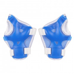 Set of knee pads and elbow pads, blue  38780 4