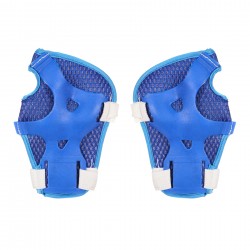 Set of knee pads and elbow pads, butterfly shape, blue  38785 2