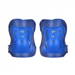 Set of knee pads and elbow pads, butterfly shape, blue  38786 3