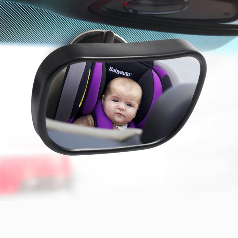 Black rearview mirror BABYPACK