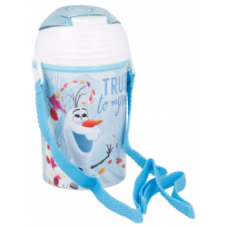 Πλαστικό μπουκάλι με εικόνα, Frozen, 450 ml Frozen 39030 