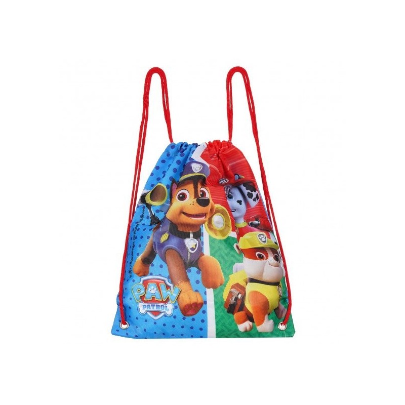 Lunch bag with a picture of Paw Patrol colors Paw patrol