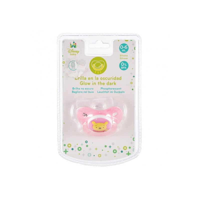 Pacifier type Princesses, 0+ Months, 1 pc, pink Stor