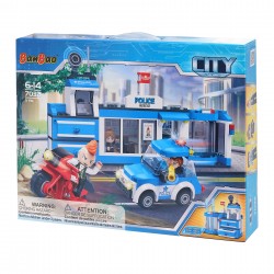 Constructor police station with 328 parts Banbao 39605 11