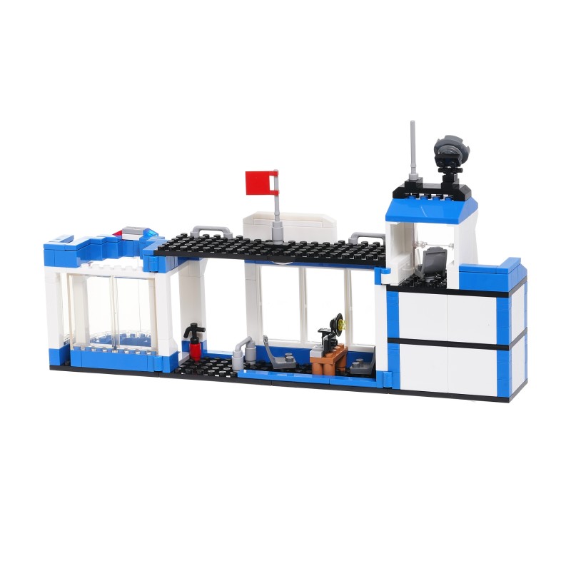 Constructor police station with 328 parts Banbao