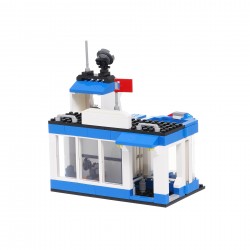 Constructor police station with 328 parts Banbao 39617 14