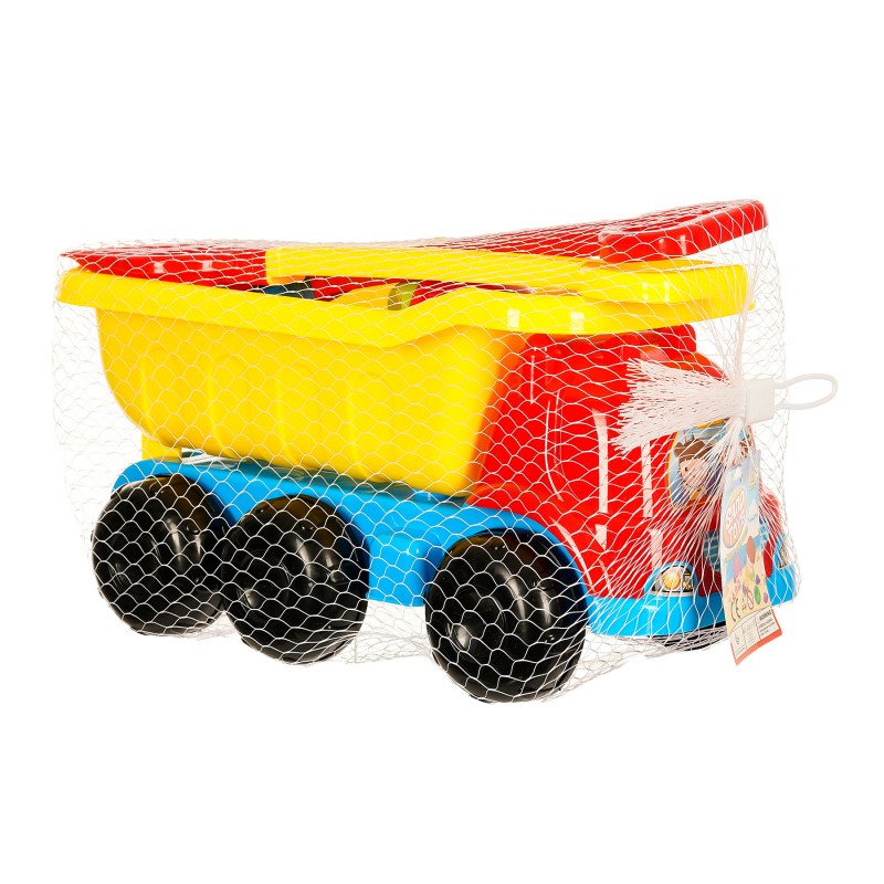 Beach toy set with truck, 6 parts GT