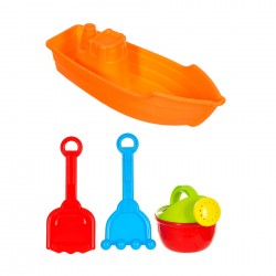 Beach set with boat, 4 parts GT 39635 