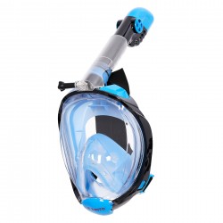 Μάσκα με αναπνευστήρα, μέγεθος S/M, γαλάζιο ZIZITO 39760 2
