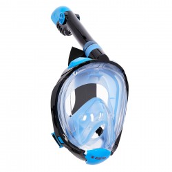 Μάσκα με αναπνευστήρα, μέγεθος S/M, γαλάζιο ZIZITO 39762 