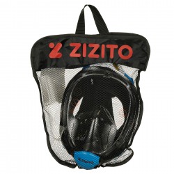 Μάσκα με αναπνευστήρα, μέγεθος S/M, γαλάζιο ZIZITO 39785 7
