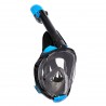 Full - face snorkel mask, size S-M - Light blue