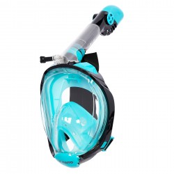 Μάσκα αναπνευστήρα, μέγεθος L/XL, γαλάζιο ZIZITO 39831 3