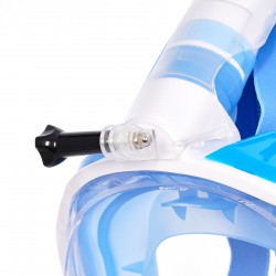 Masca de snorkeling pentru copii, marimea XS, albastra ZIZITO 39859 5