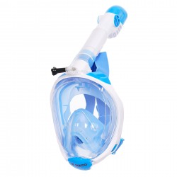 Masca de snorkeling pentru copii, marimea XS, albastra ZIZITO 39860 6