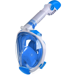 Masca de snorkeling pentru copii, marimea XS, albastra ZIZITO 39866 11