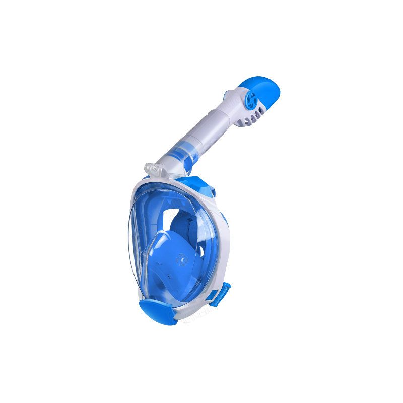 Masca de snorkeling pentru copii, marimea XS, albastra ZIZITO