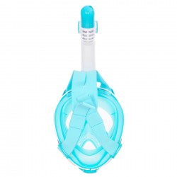 Masca de snorkeling pentru copii, marimea XS, albastra ZIZITO 39885 3