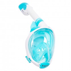 Masca de snorkeling pentru copii, marimea XS, albastra ZIZITO 39886 