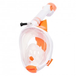 Παιδική μάσκα κολύμβησης με αναπνευστήρα, μέγεθος XS, πορτοκαλί ZIZITO 39896 3