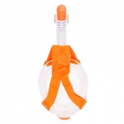 Παιδική μάσκα κολύμβησης με αναπνευστήρα, μέγεθος XS, πορτοκαλί ZIZITO 39897 9