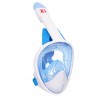 Full - face snorkeling mask, size S -M - White with blue