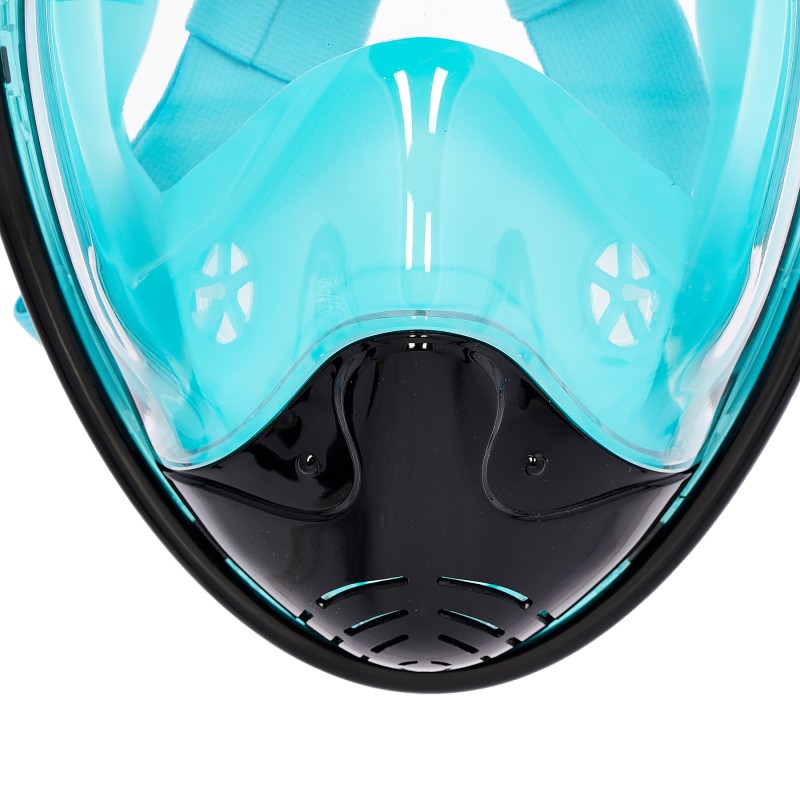 Mască completă de snorkeling, mărime S/M, verde Zi