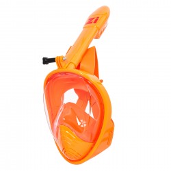 Детска маска за целосно нуркање, големина XS, портокалова Zi 40046 5