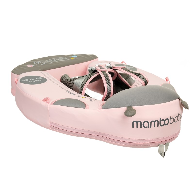 Детски појас за гради со настрешница што не се надувува, светло розев Mambo