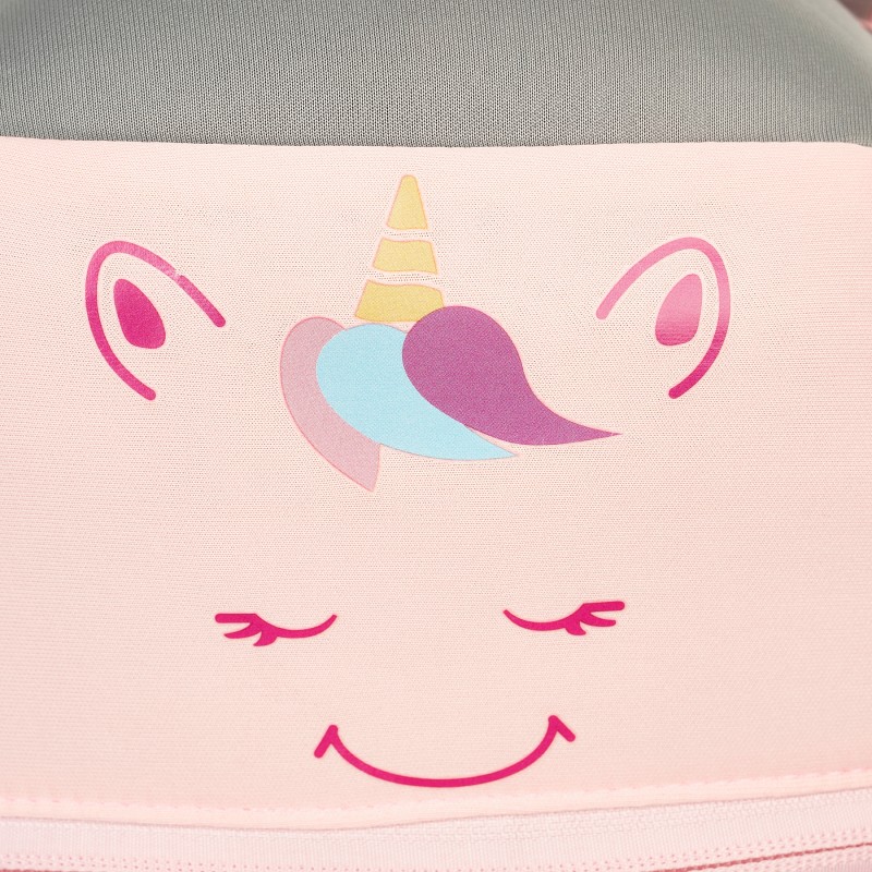 Children's chest belt with non-inflatable canopy, Unicorn Mambo