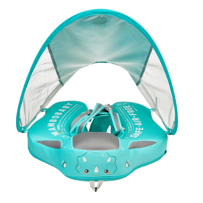 Children's chest belt with non-inflatable canopy, Dinosaur Mambo