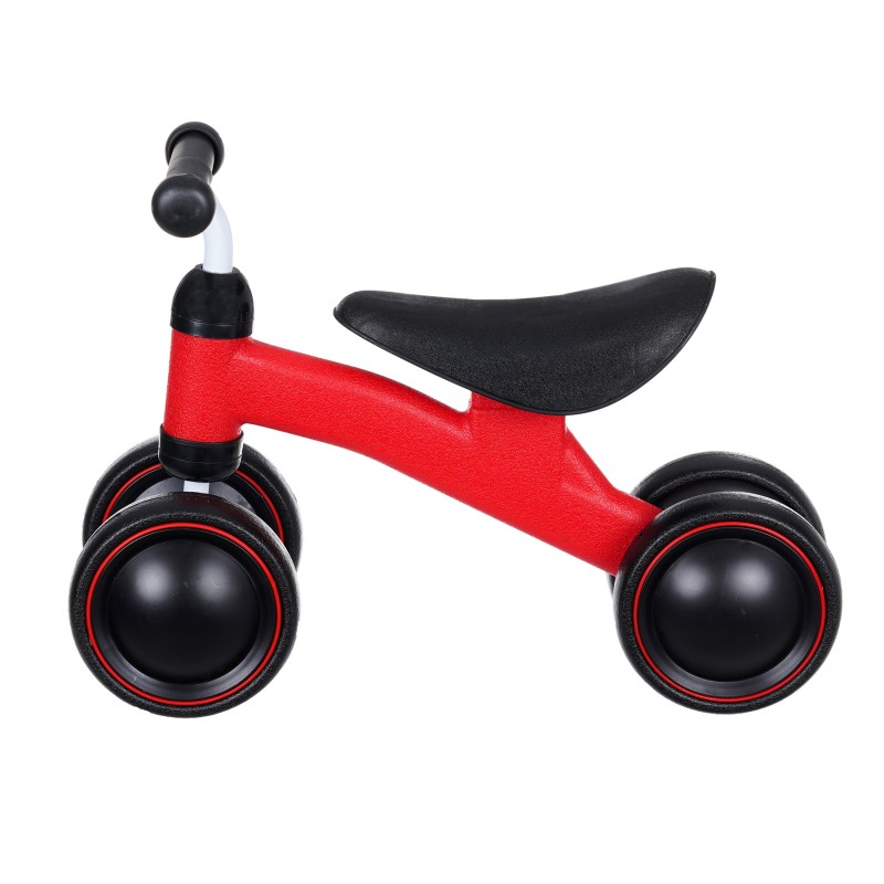 Children's balance bike with four wheels SNG