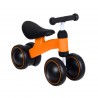 Bicicletă de echilibru pentru copii cu patru roți - Portocaliu