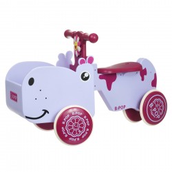 Детска количка за яздене Хипопотам със звук и светлина SNG 40227 