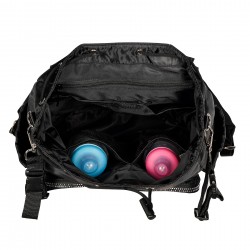 Τσάντα καροτσιού και σακίδιο πλάτης 2 σε 1, μαύρο, HD13C Feeme 40282 8
