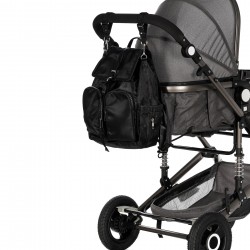 2-in-1 stroller bag and backpack, black, HD13C Feeme 40285 10