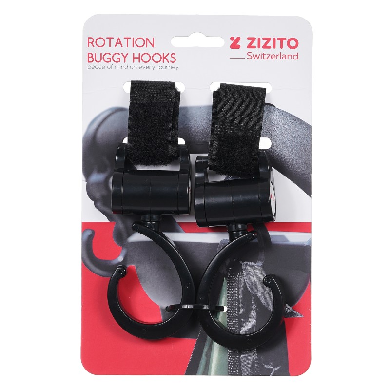 Rotation Buggy Hooks 2 pcs. ZIZITO